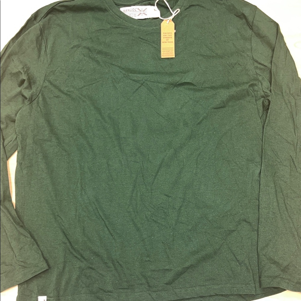 Kangol Forest Green Long Sleeve Tee